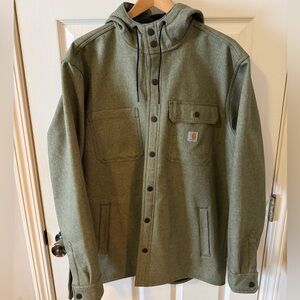 Carhartt Rain Defender Olive Hooded Field Jacket